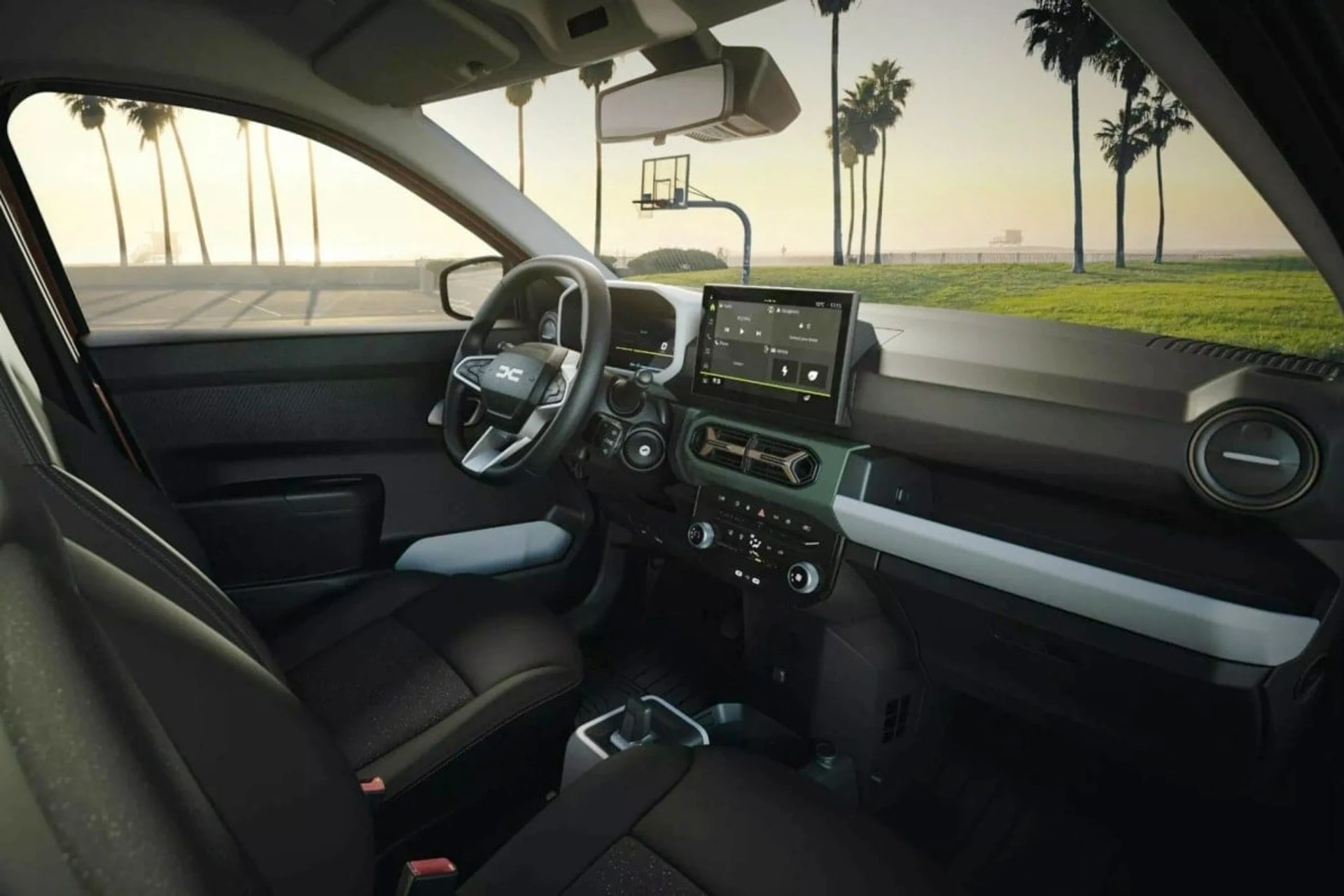 Dacia Spring inside