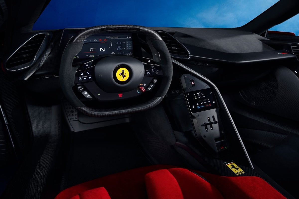 Ferrari F80 inside