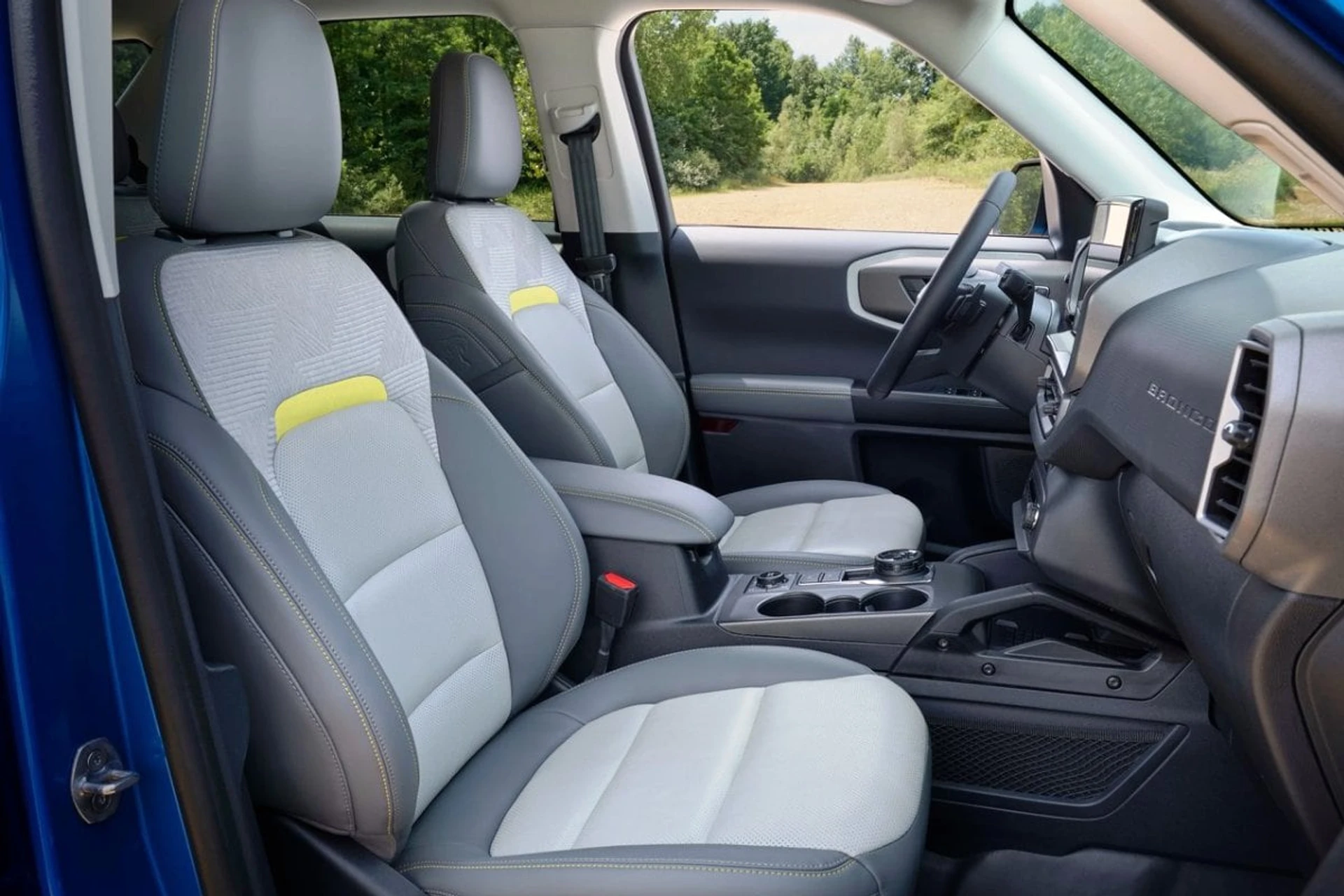Ford Bronco Sport inside seats