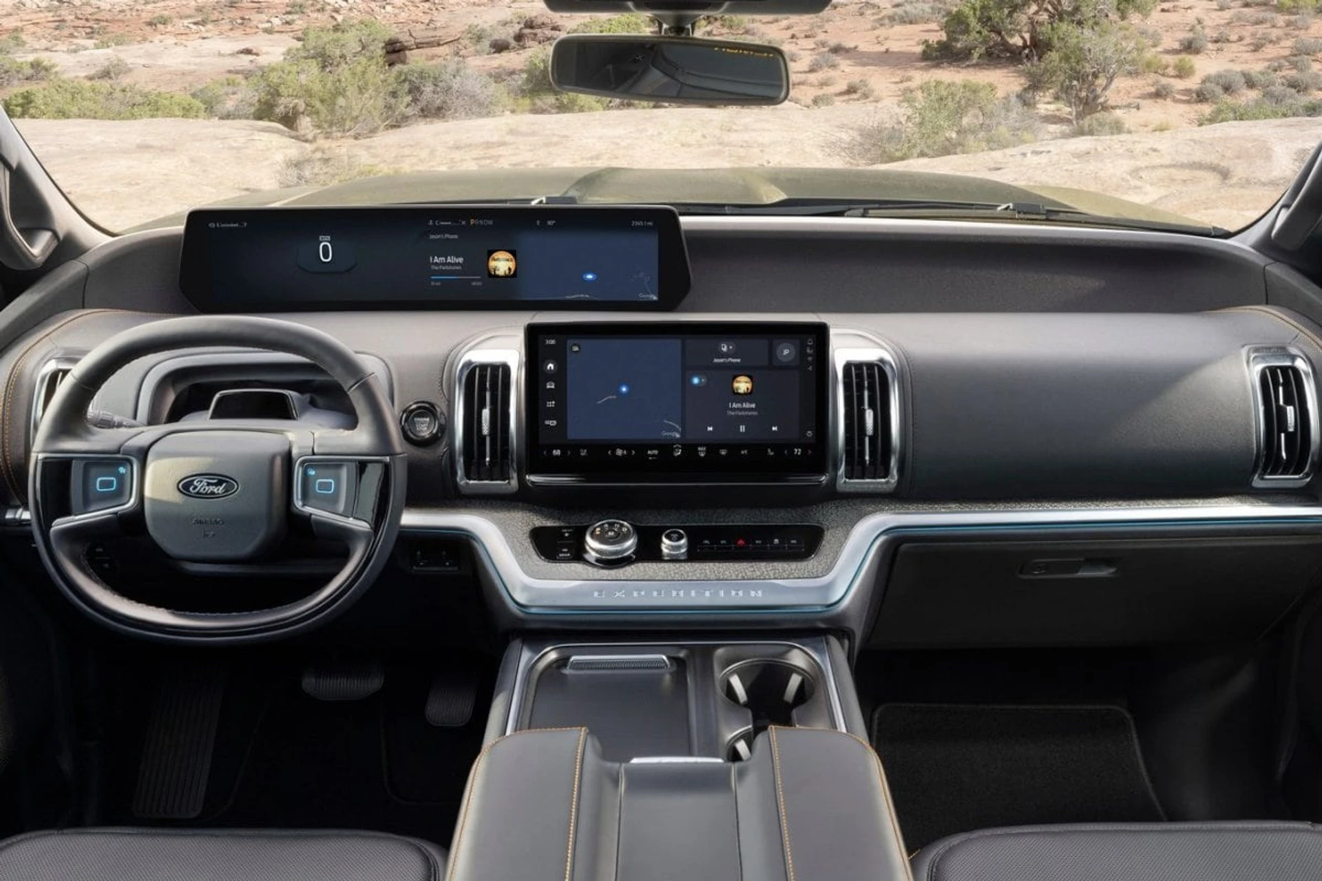 Ford Expedition inside