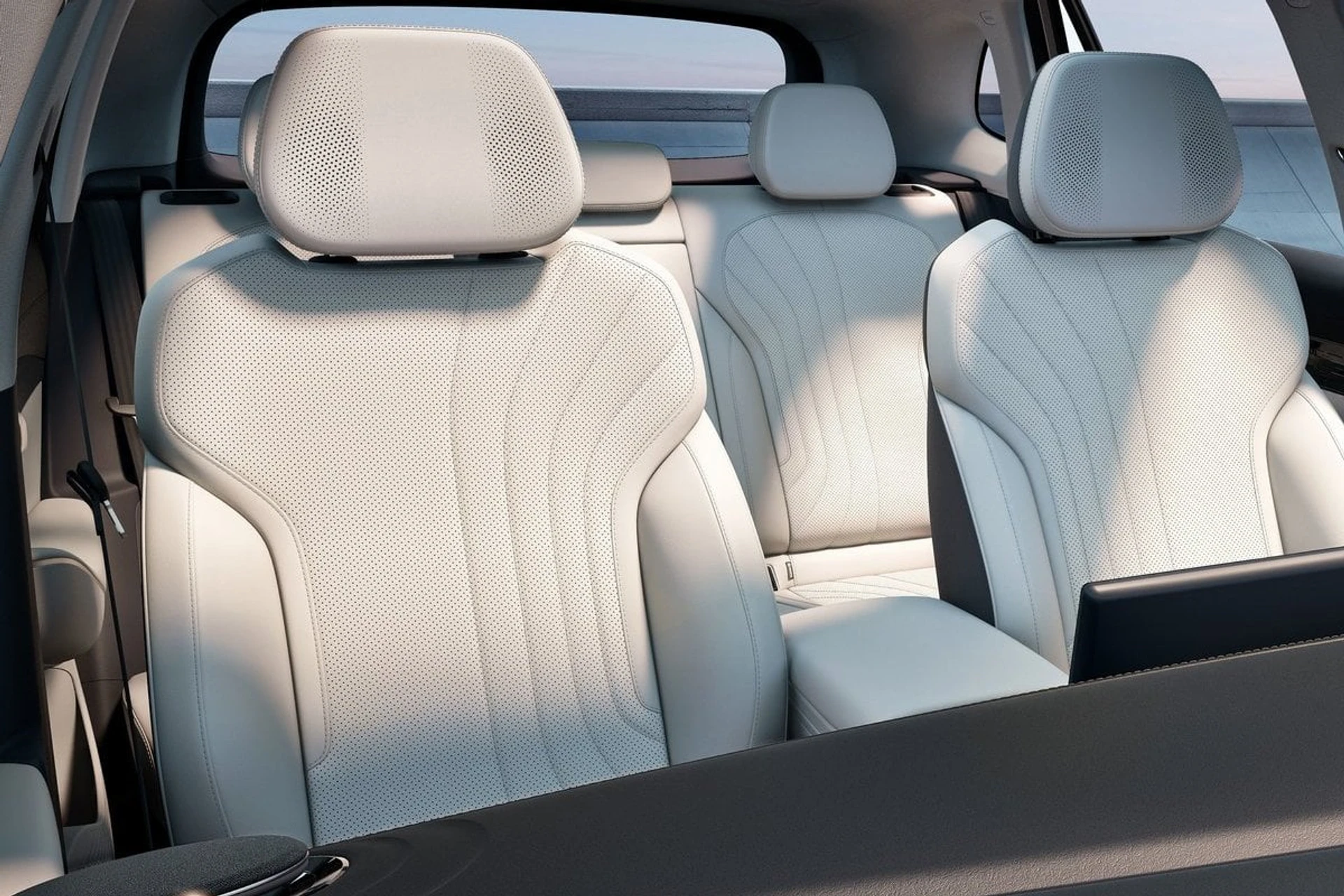 Geely Galaxy E5 inside seats