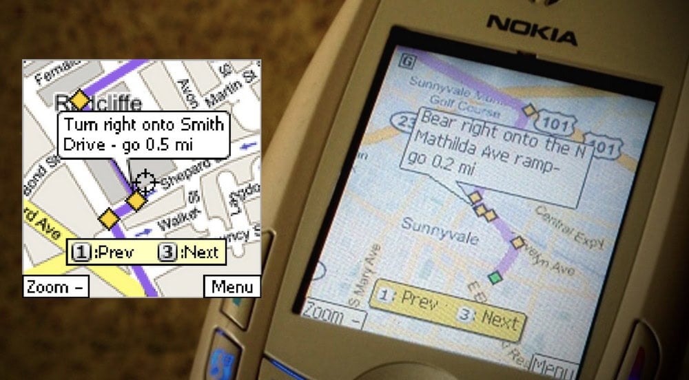 Google Maps on Mobile, 2008