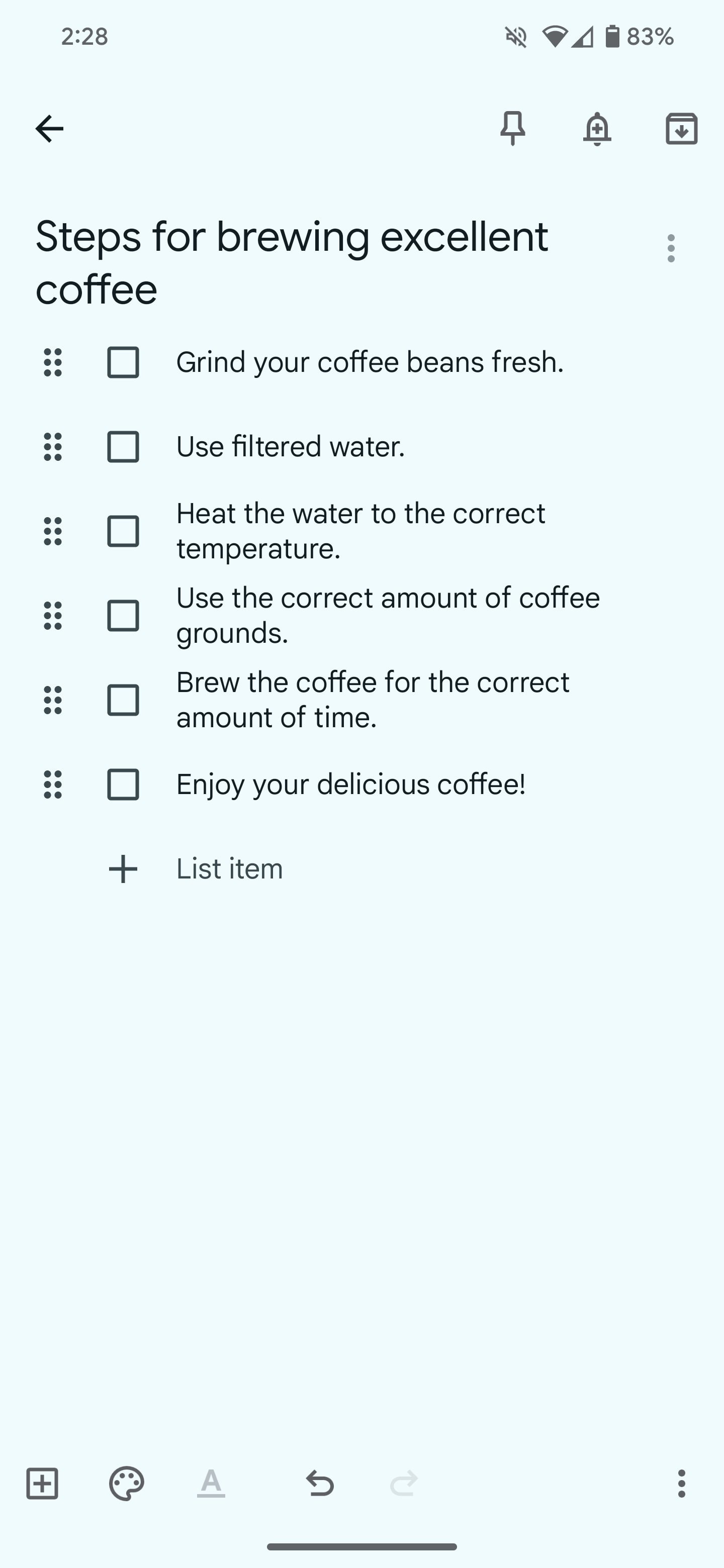 Google-Keep-AI-Lists-