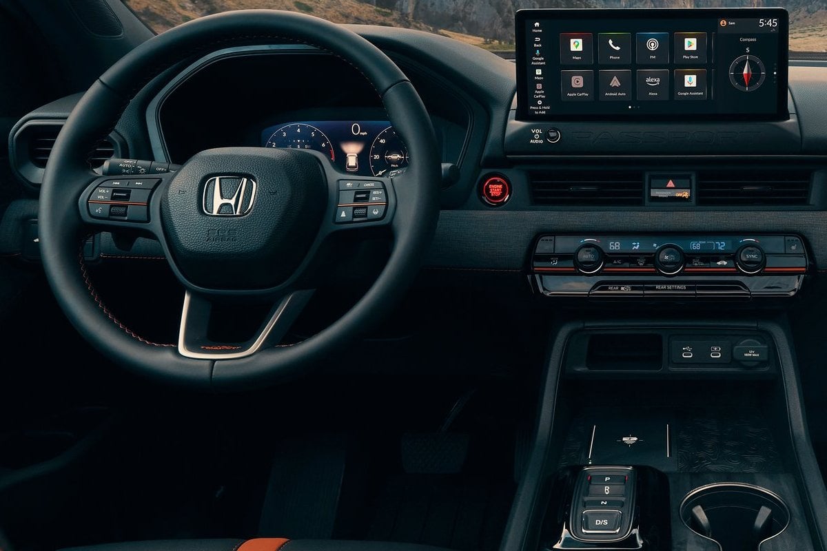 Honda Passport inside