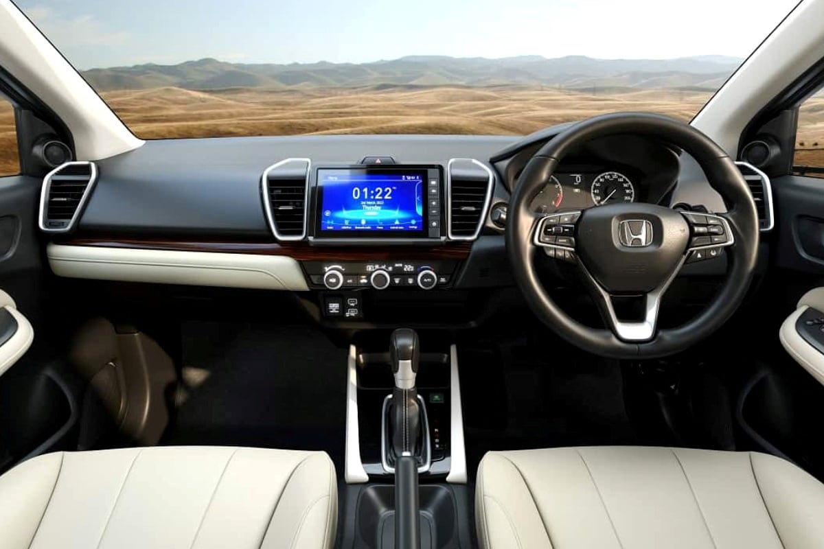 Honda City inside