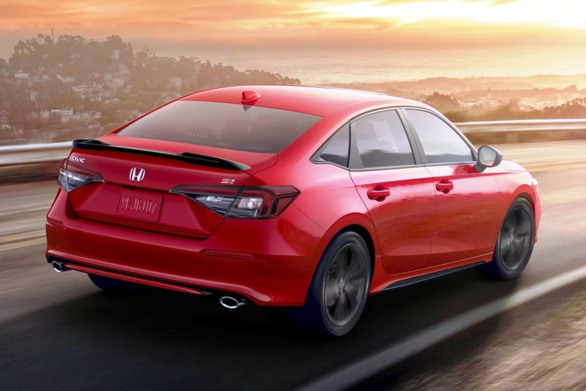 Honda Civic Si rear