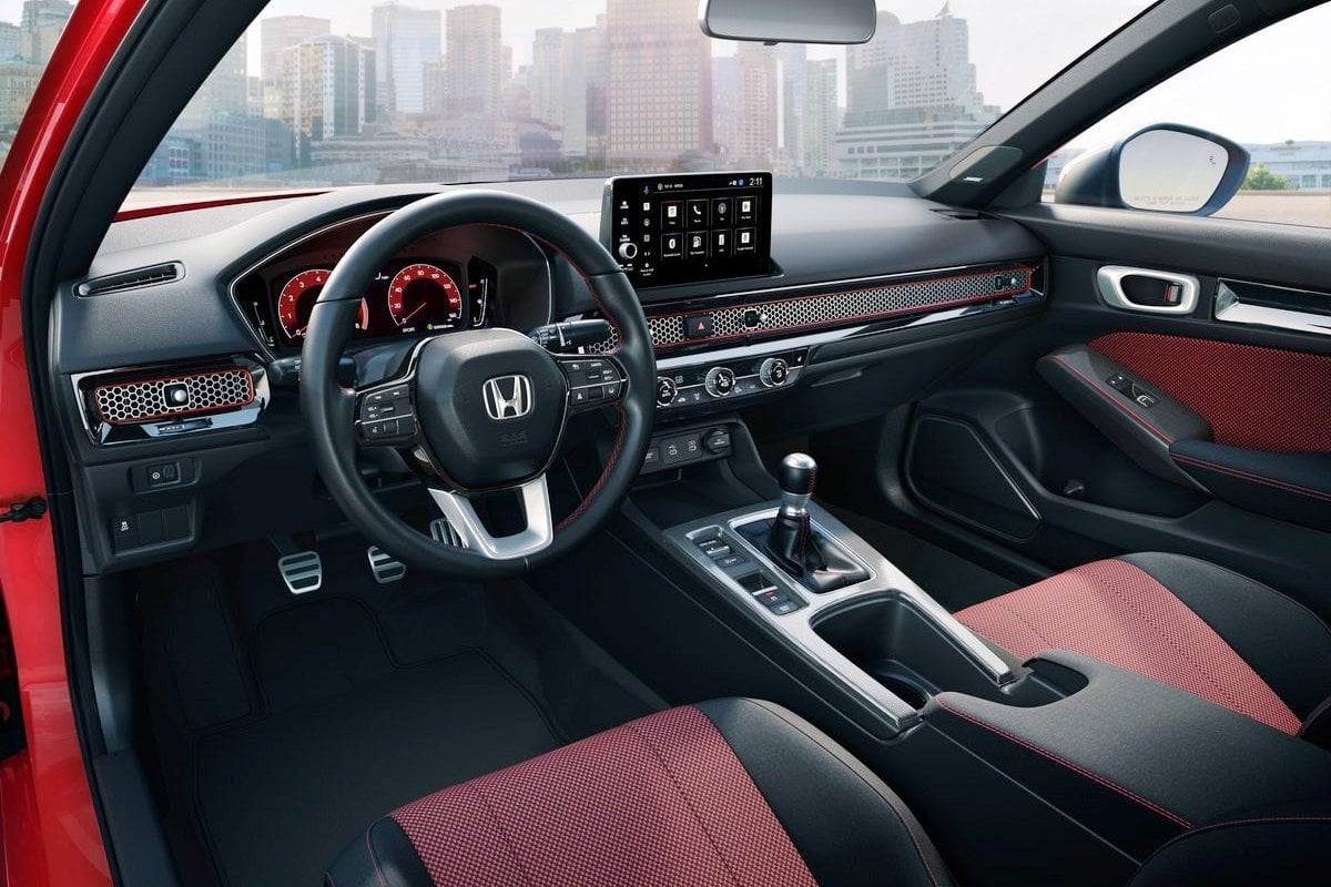 Honda Civic Si inside