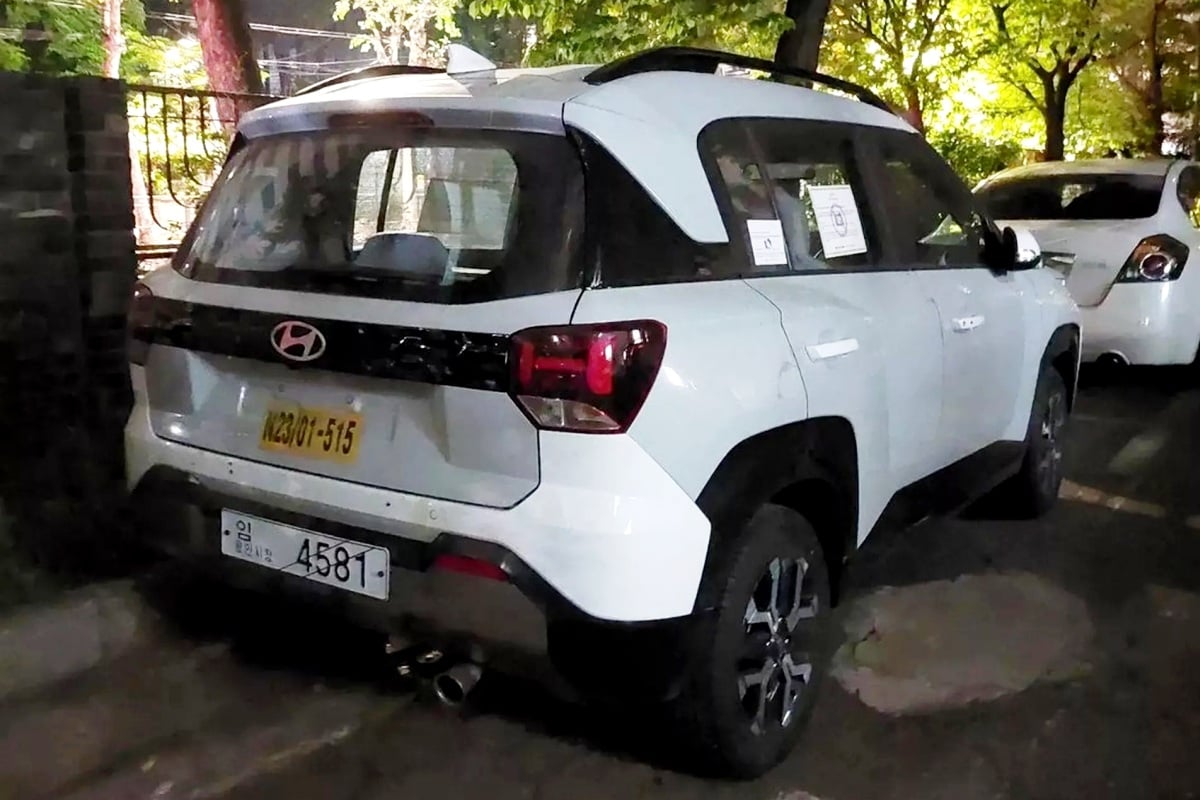 Hyundai Exter rear