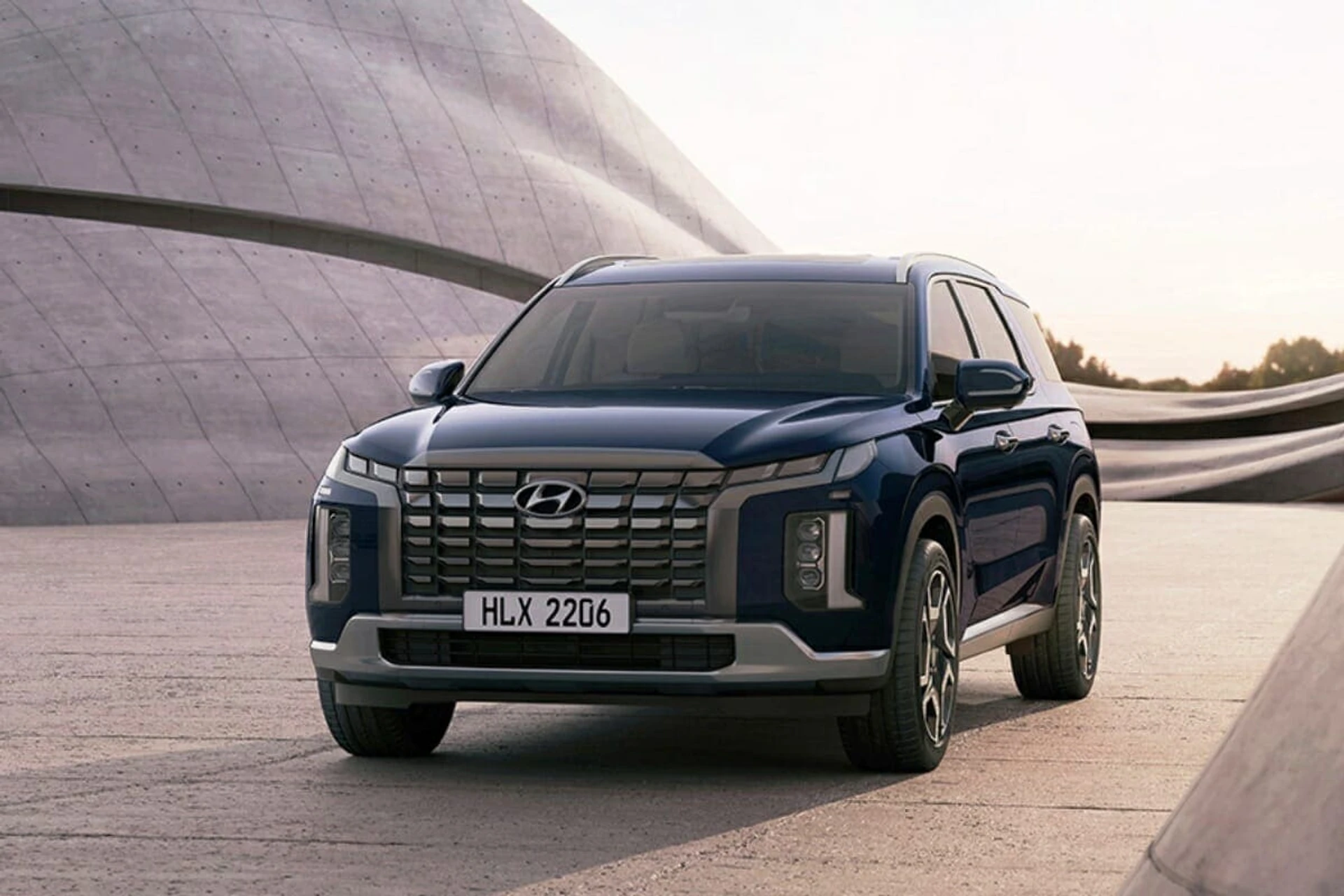 Hyundai palisade front