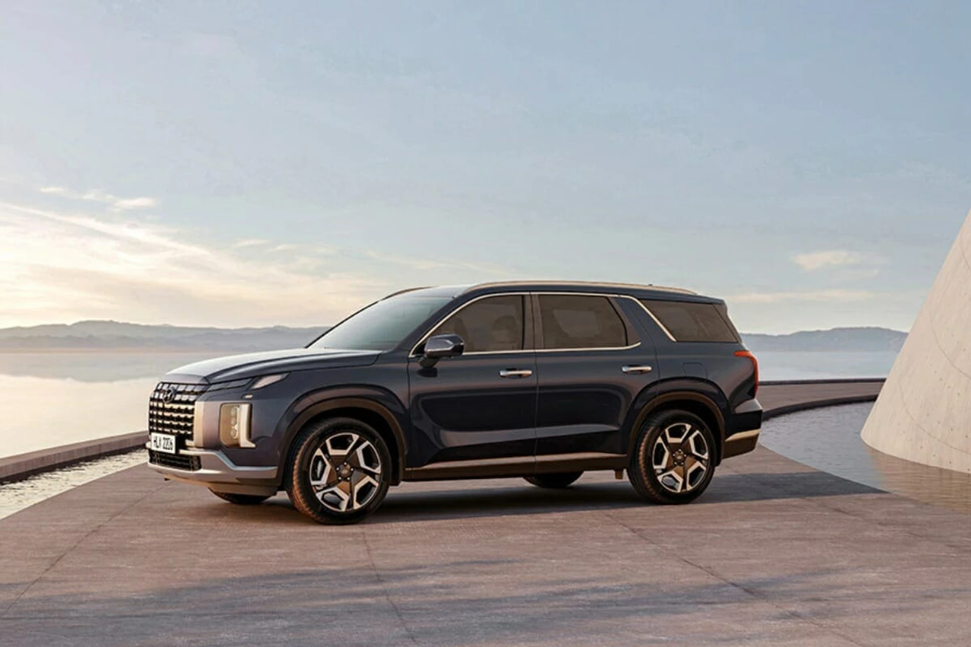 Hyundai palisade side