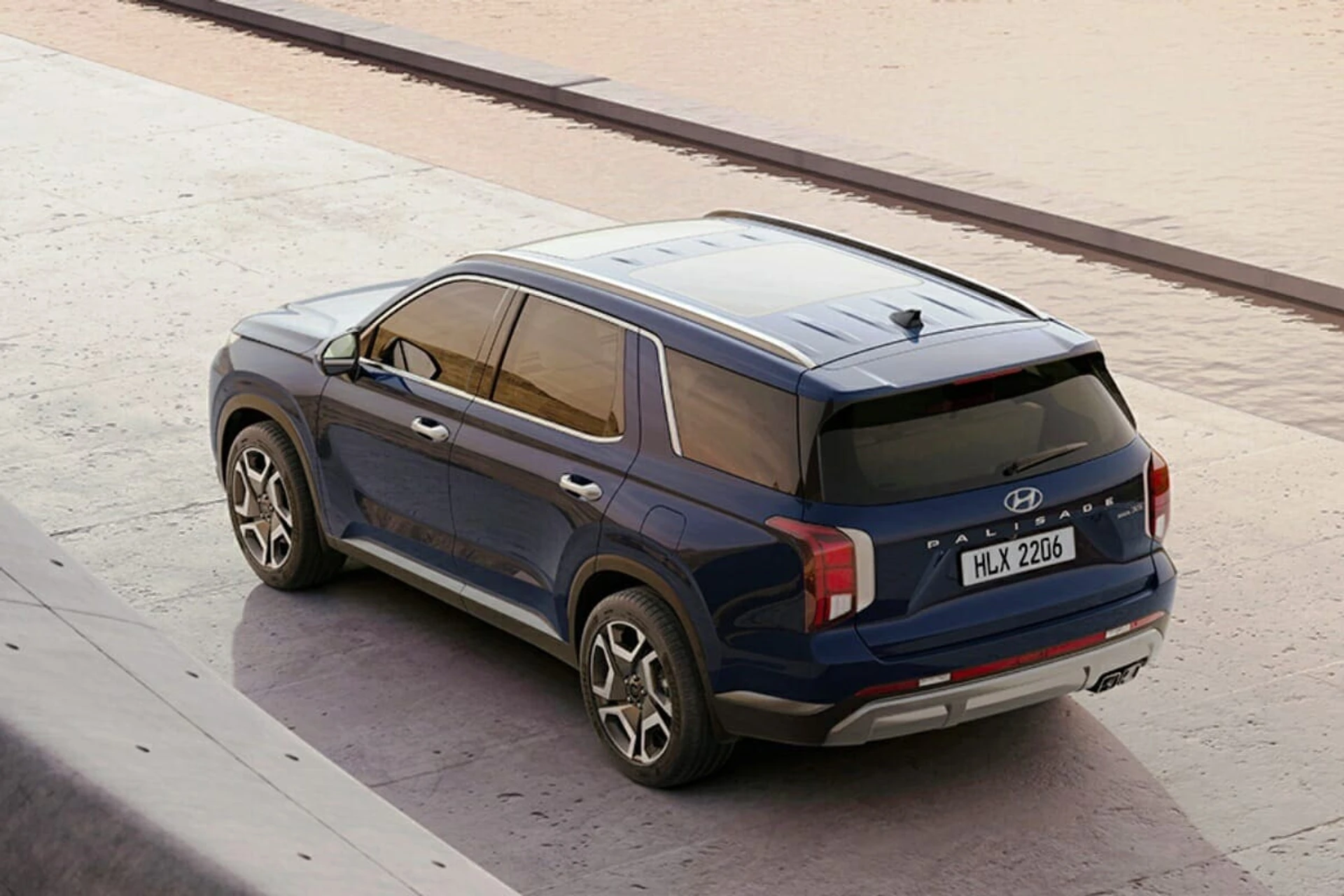 Hyundai palisade rear