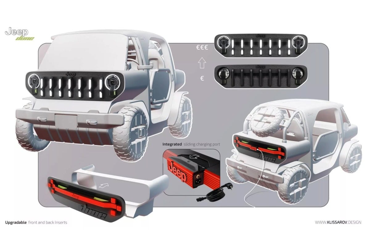 Jeep Dune Concept parts