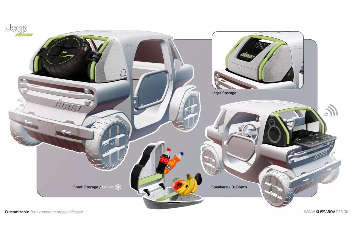 Jeep Dune Concept 2025 parts