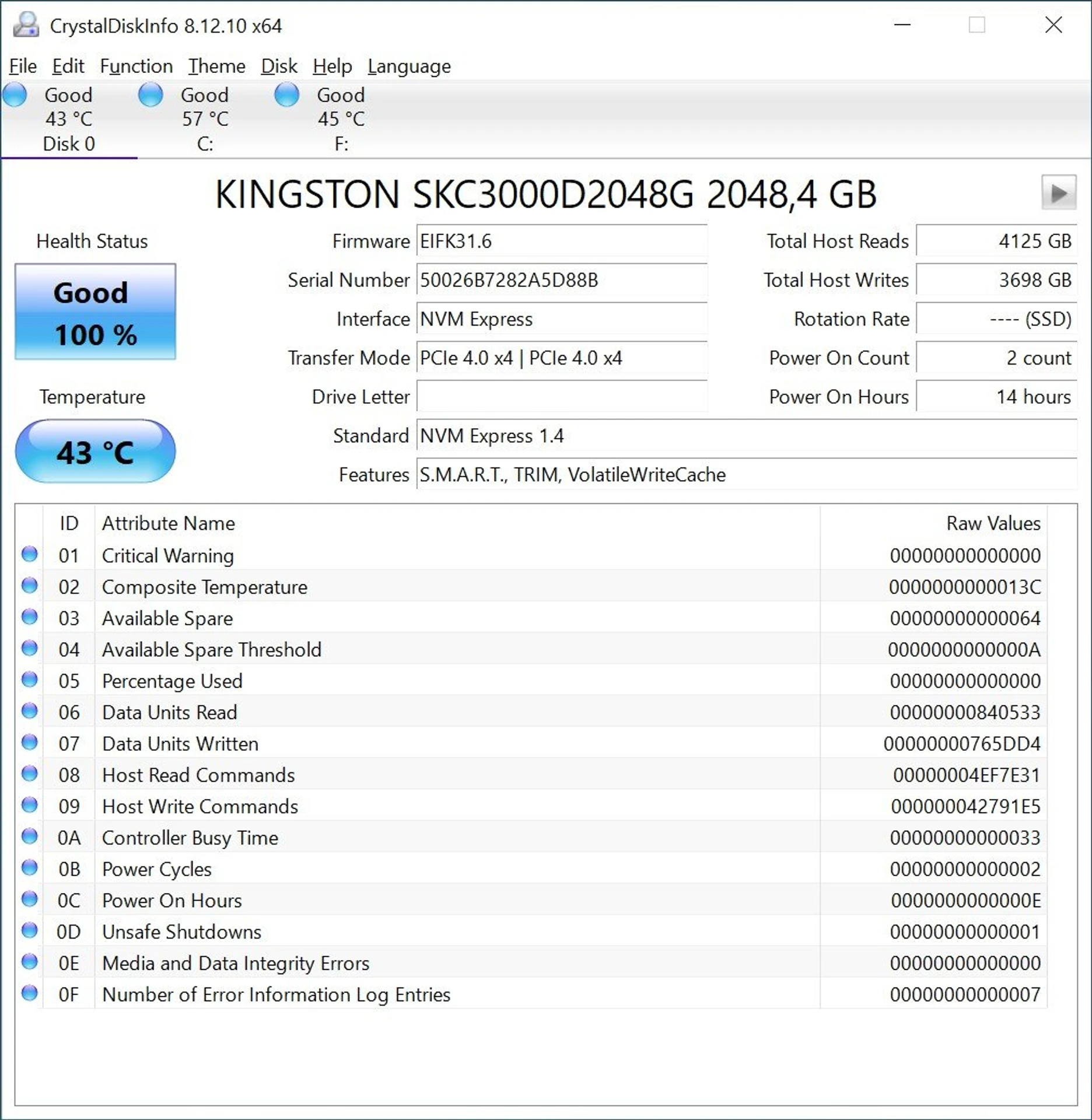 Kingston_KC3000_screen_Crystal_Disk_Info_idle