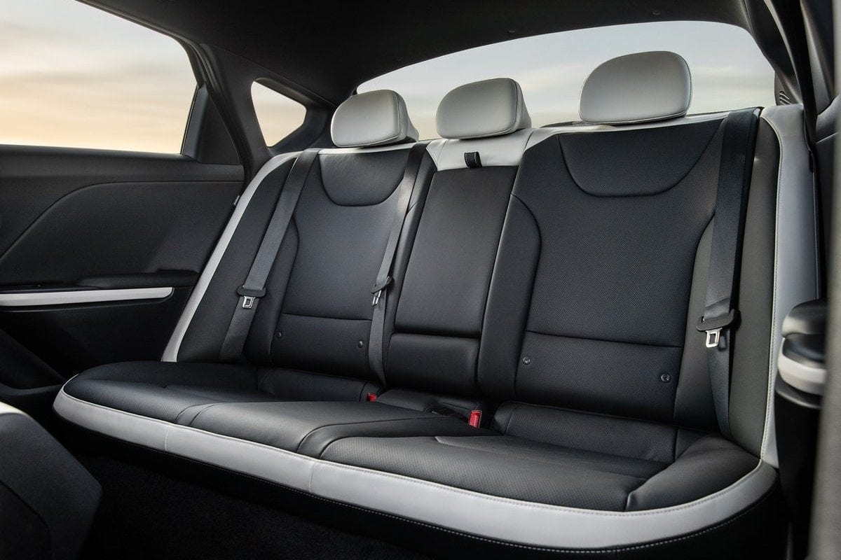 Kia K4 inside seats rear