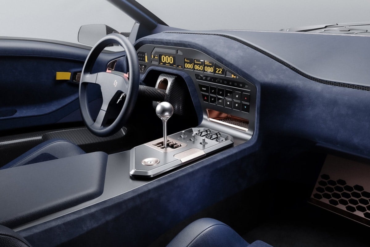 Lamborghini Diablo eccentrica inside