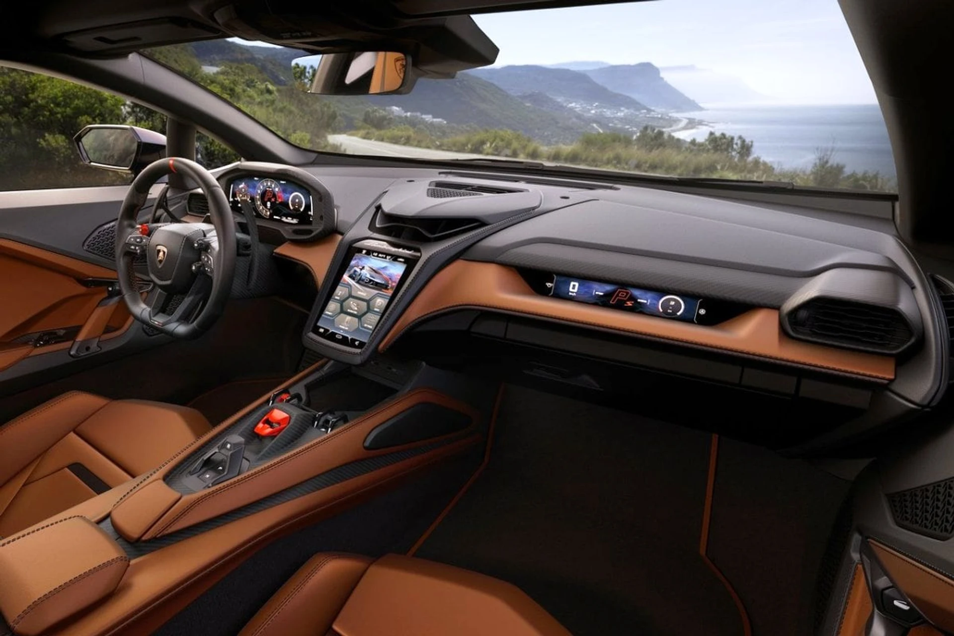 Lamborghini Temerario inside