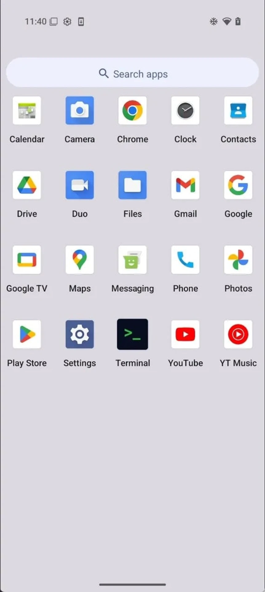 Android 15 Linux Terminal