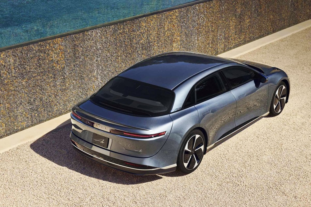 Lucid Air Pure rear