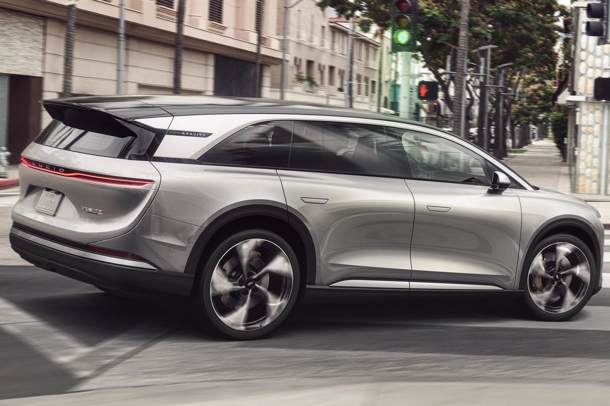 Lucid Gravity rear 2025