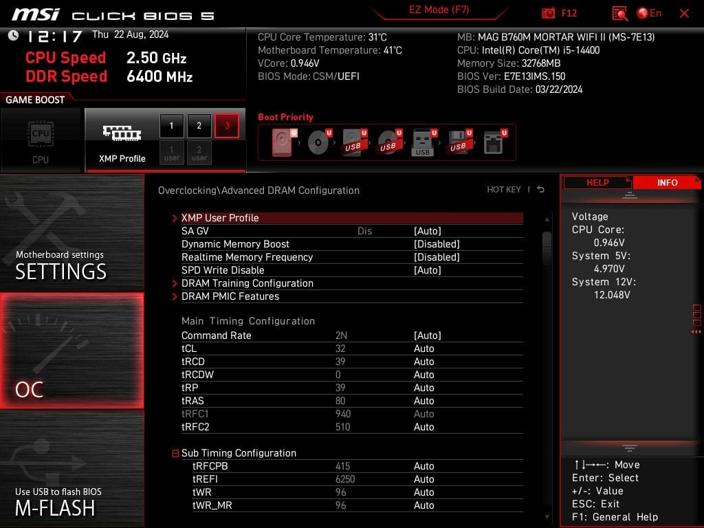 MSI-MAG-B760M-MORTAR-WIFI-II_bios12