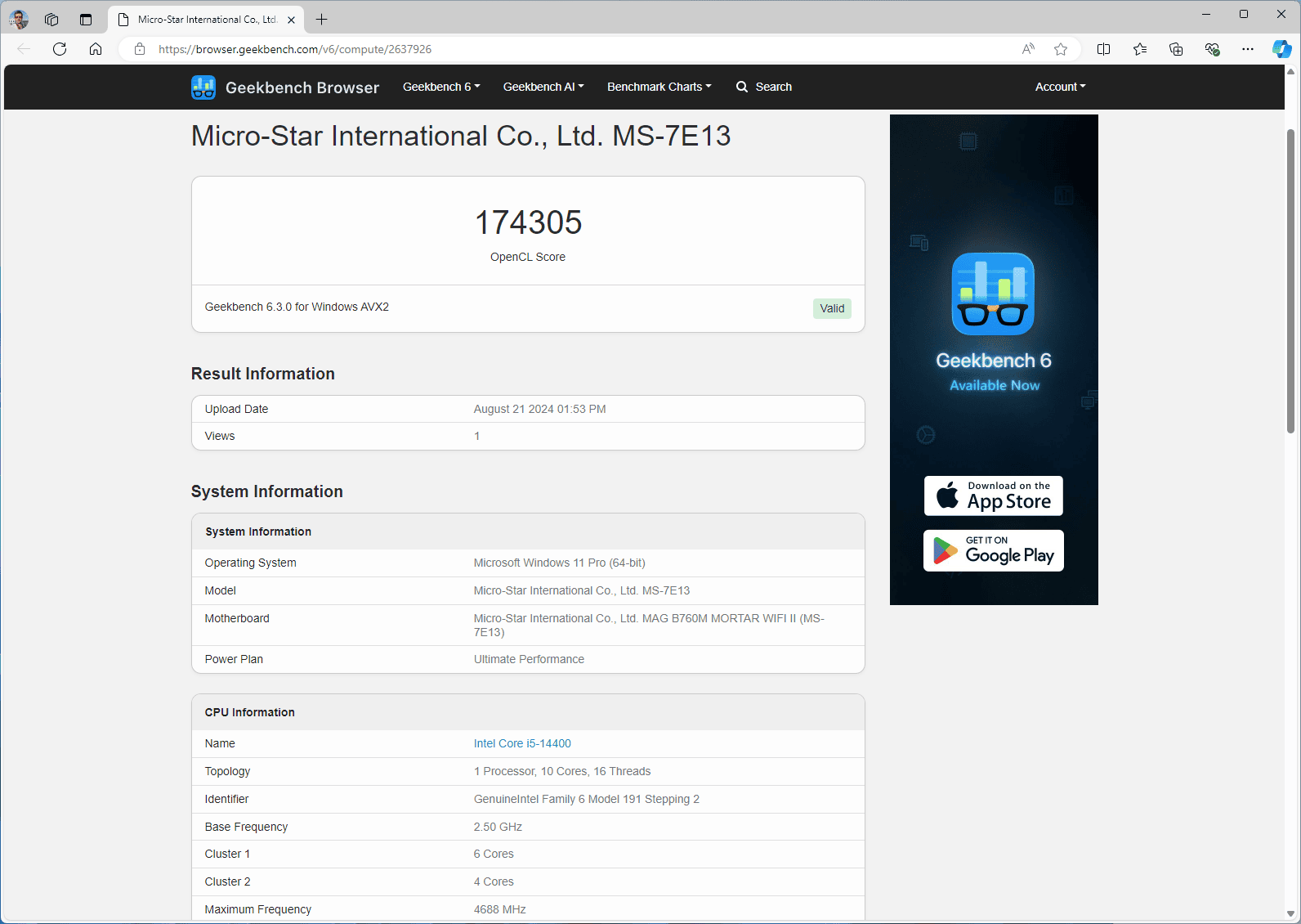 MSI-MAG-B760M-MORTAR-WIFI-II_Geekbench-GPU