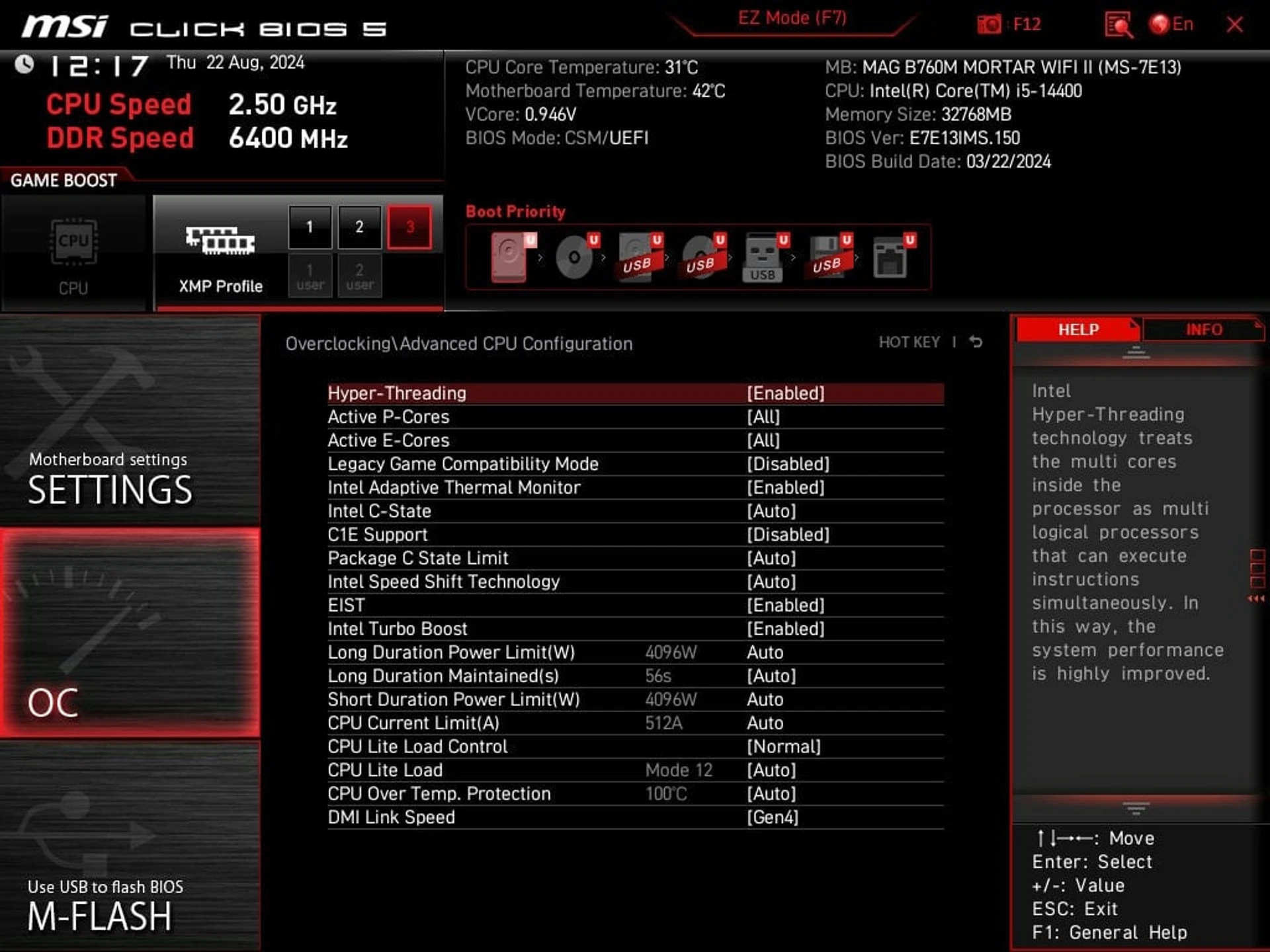 MSI-MAG-B760M-MORTAR-WIFI-II_bios10