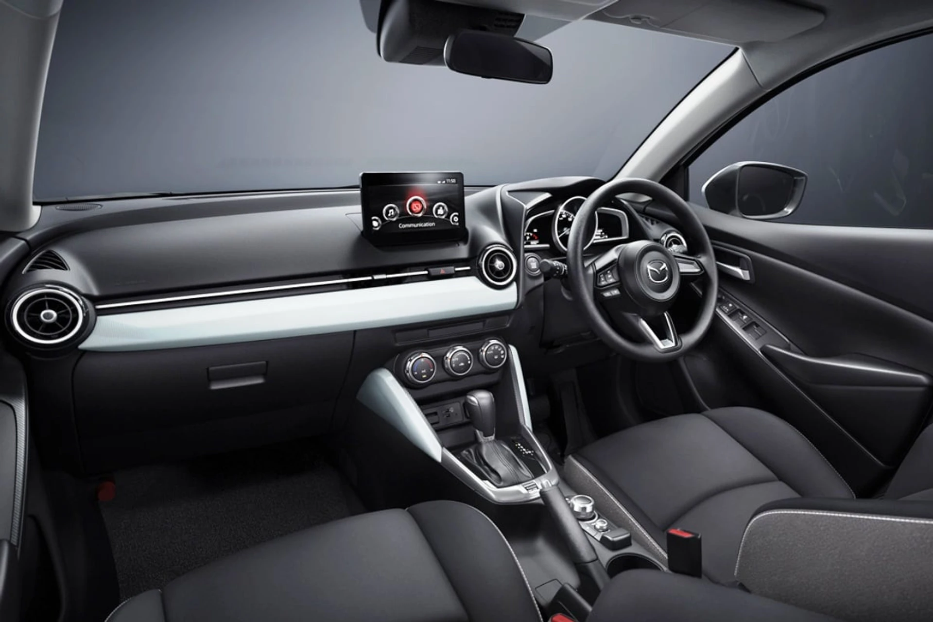 Mazda 2 inside
