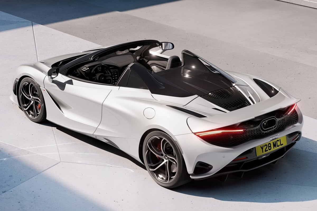 McLaren 750S Spider rear