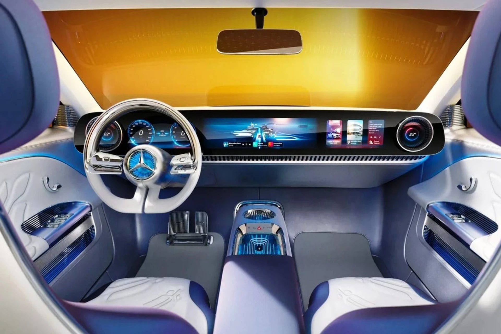 Mercedes CLA inside