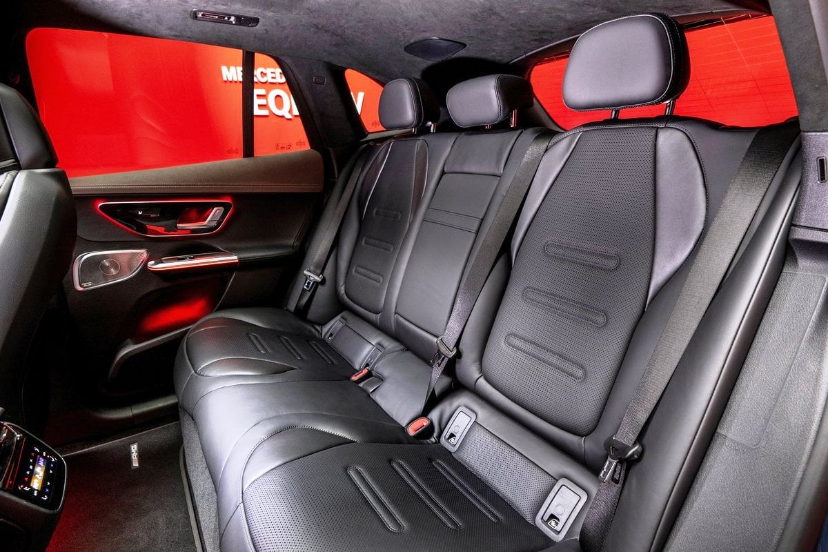 Mercedes EQE53 AMG SUV seats