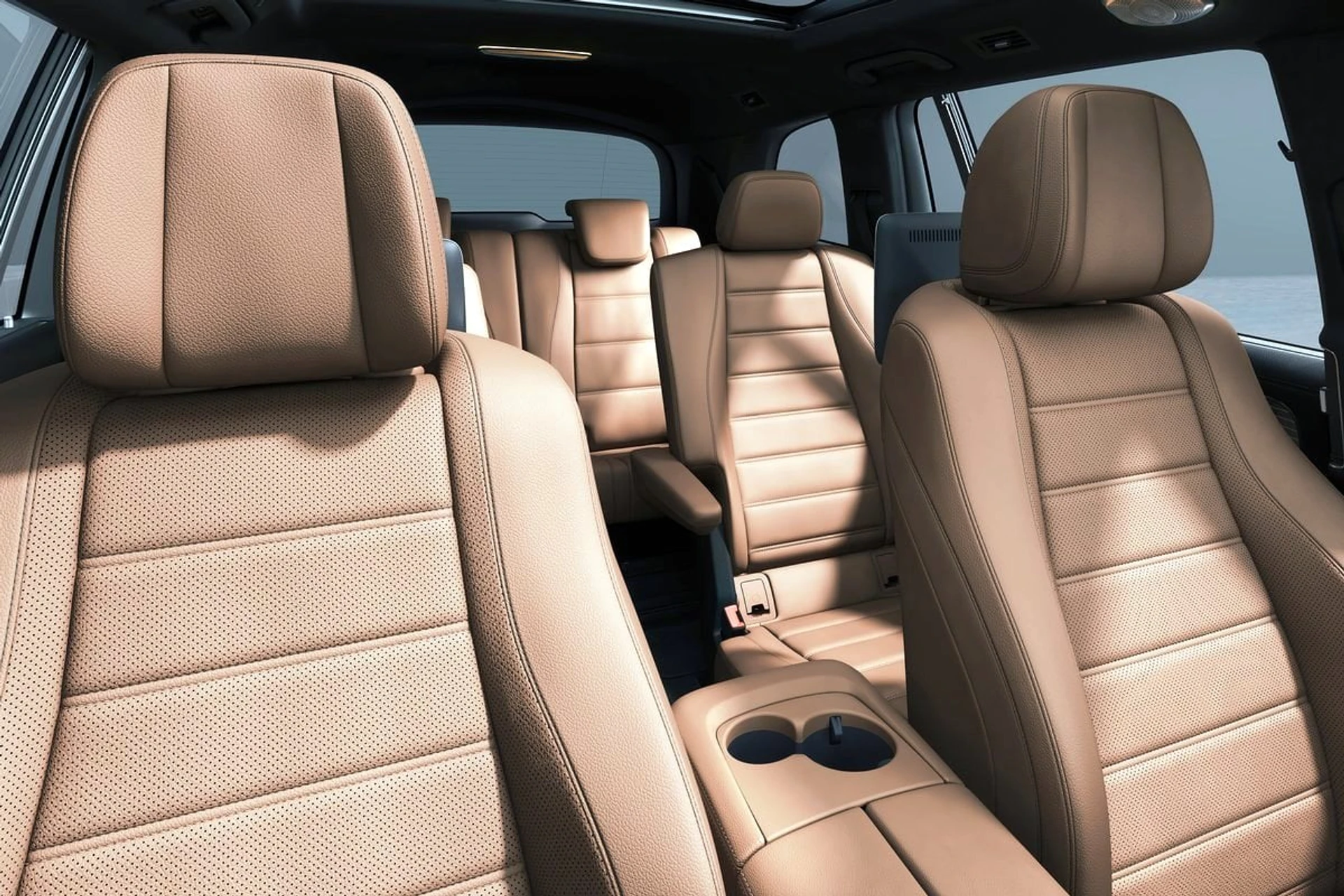 Mercedes GLS 2024 inside