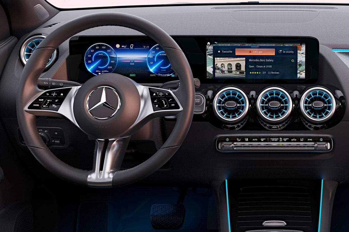 Mercedes EQA inter