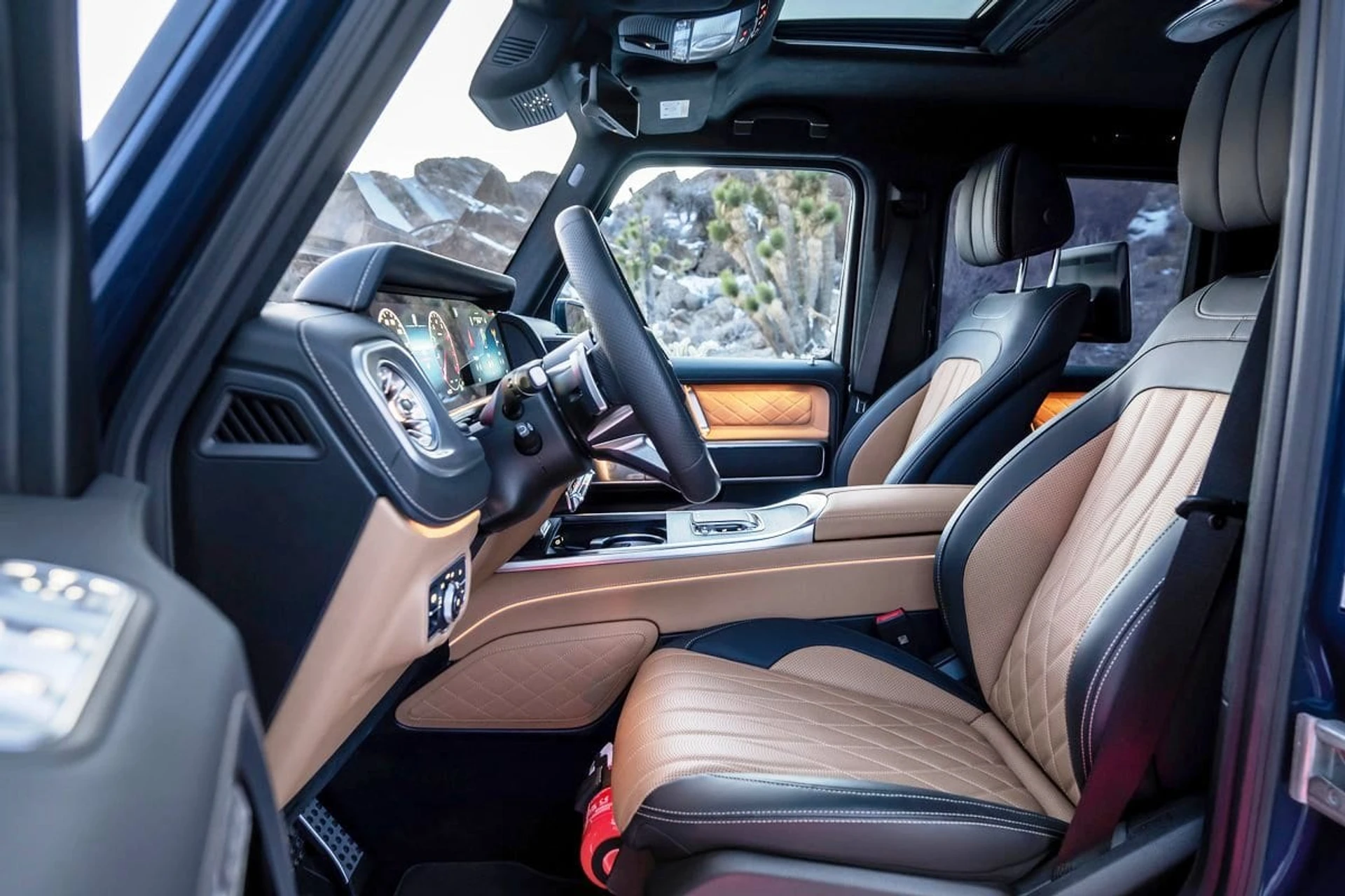 Mercedes G-Class inside 4