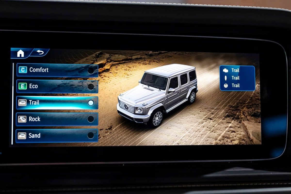 Mercedes G-Class inside 2