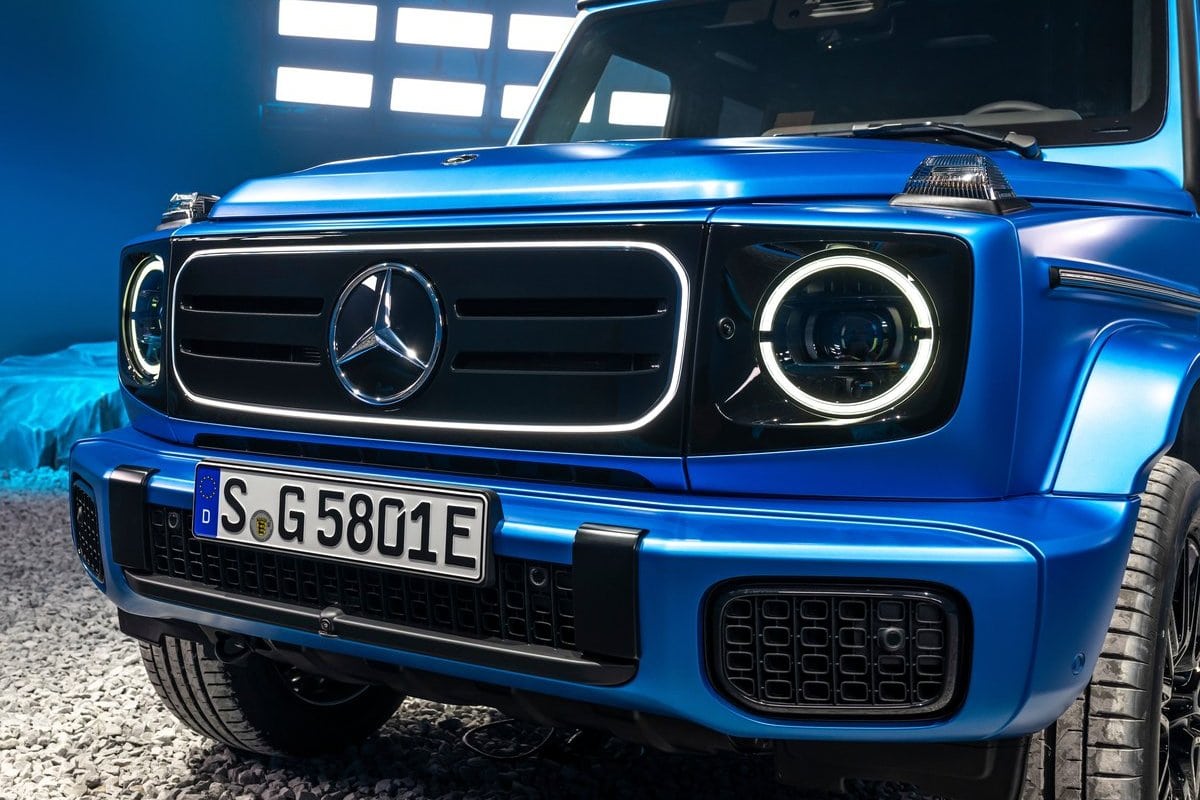 Mercedes G580 EQ Technology lights