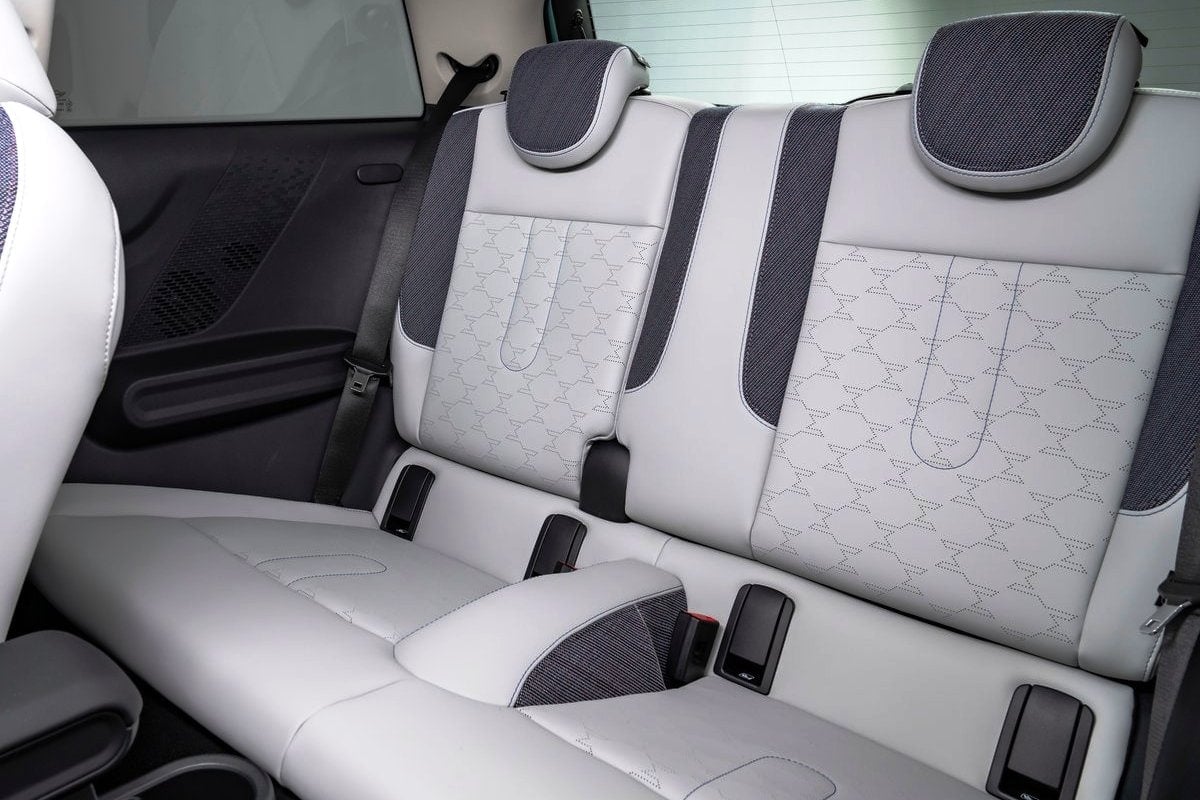 Mini Cooper rear seats