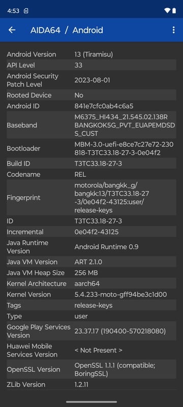 Moto G84 screens 09