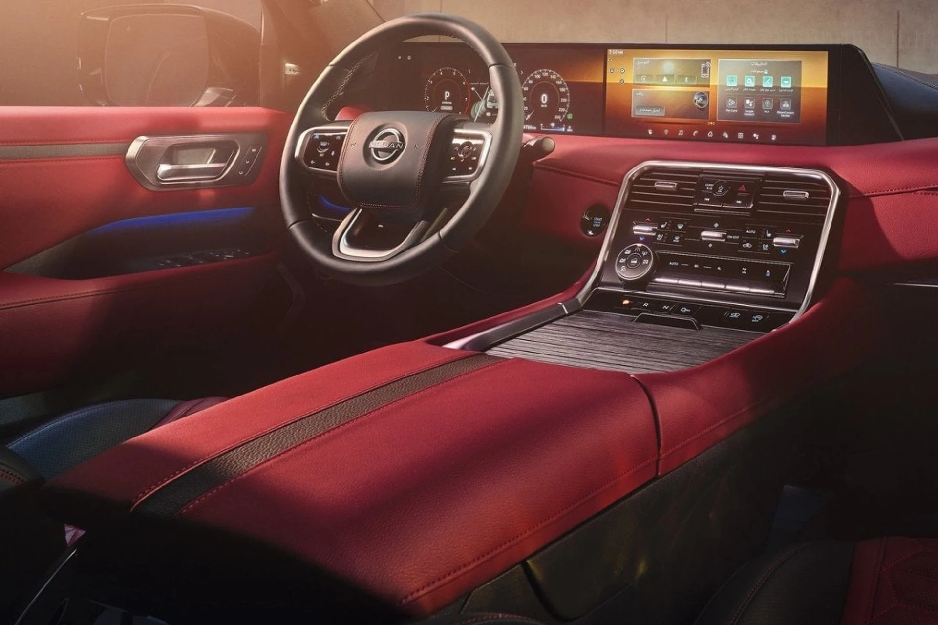Nissan Patrol inside 2025