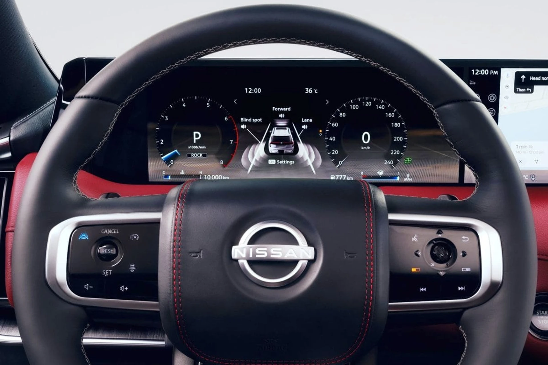 Nissan Patrol inside new 2025