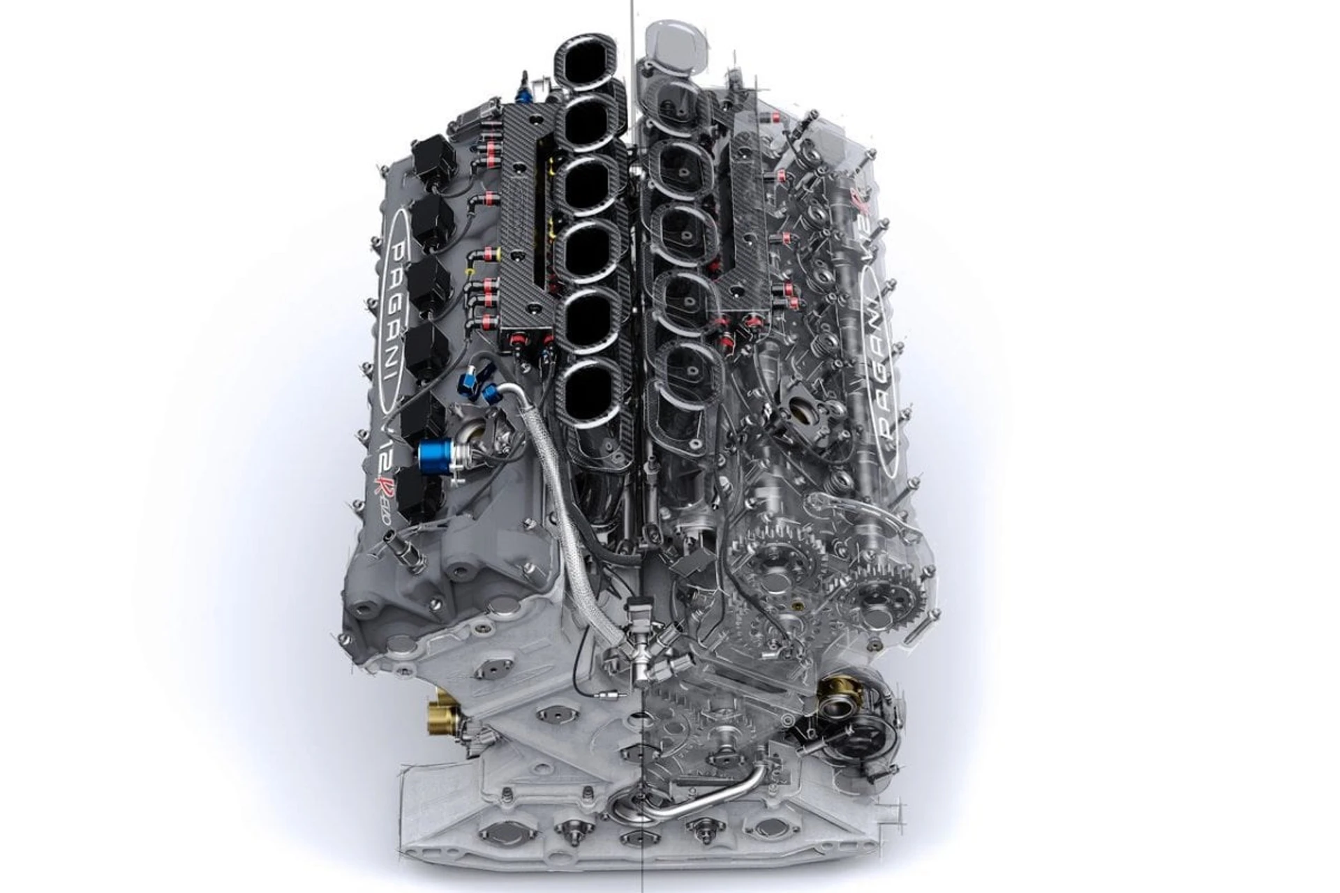 Pagani Huayra R Evo engine