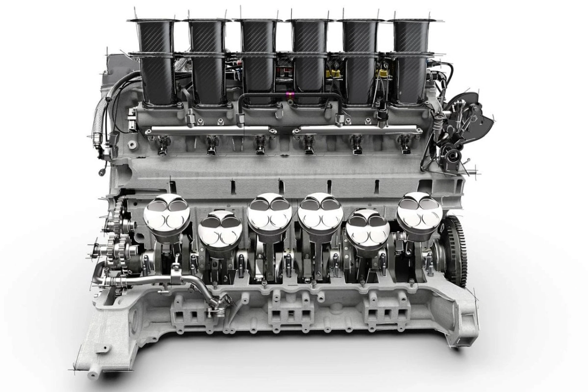 Pagani Huayra R Evo 2024 engine