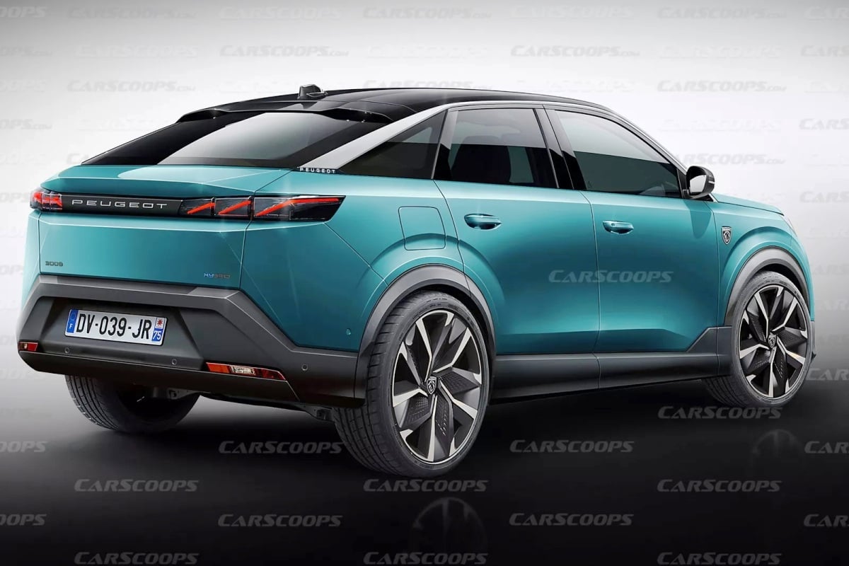 Peugeot 3008 Rear