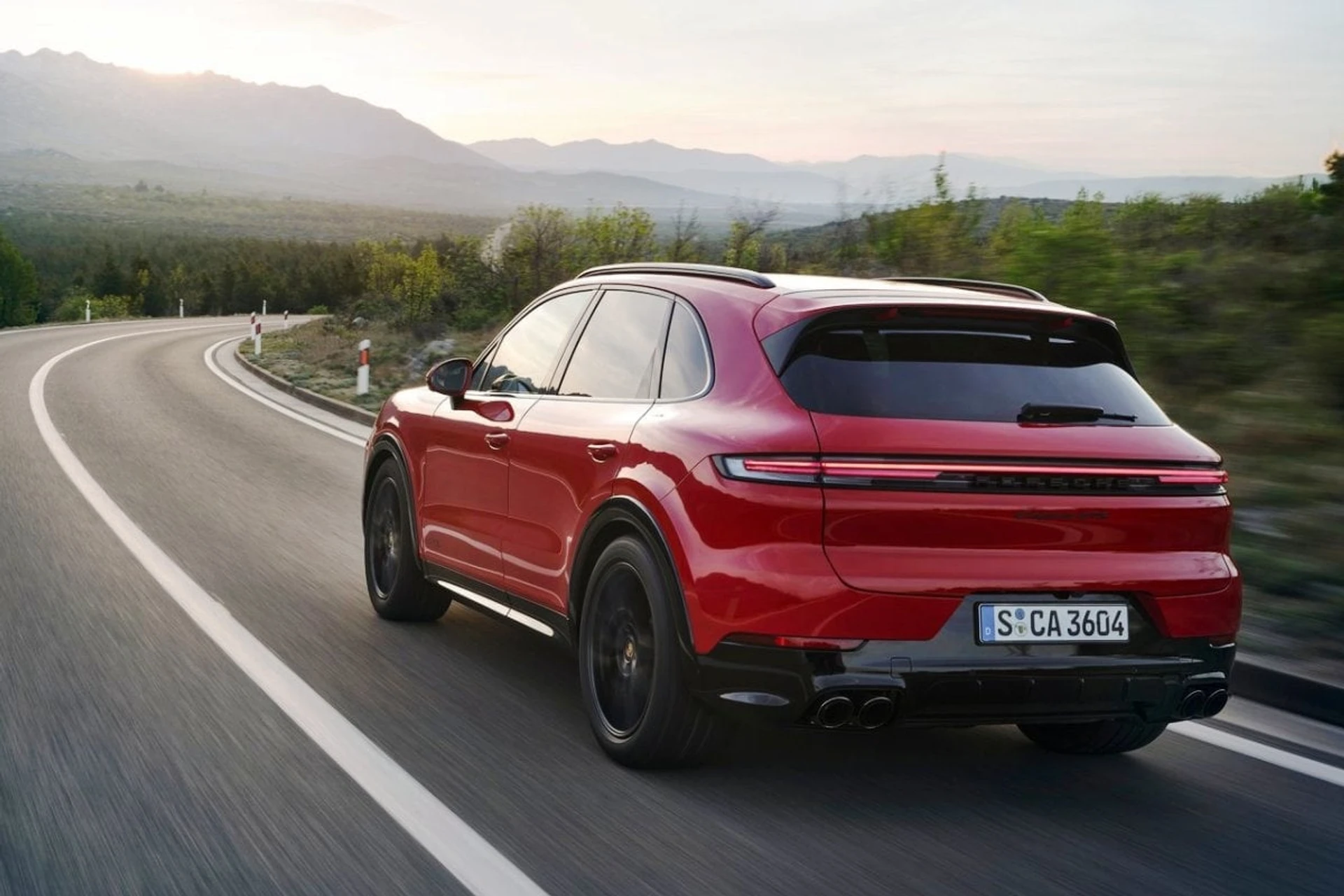 Porsche Cayenne GTS rear