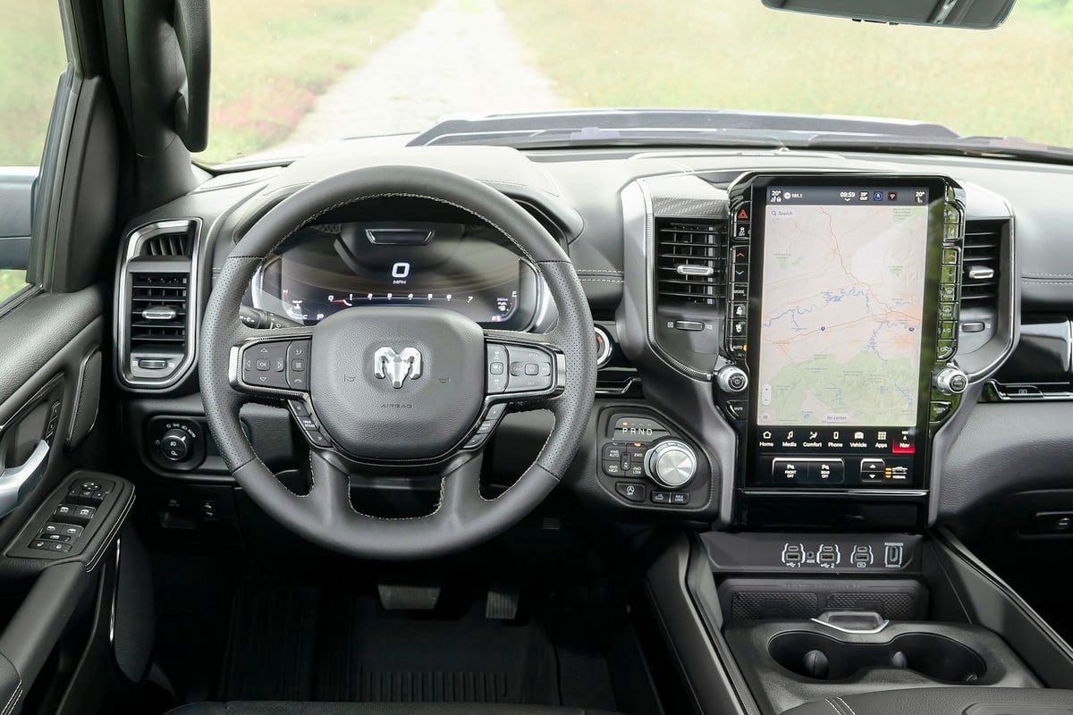 RAM 1500 inside