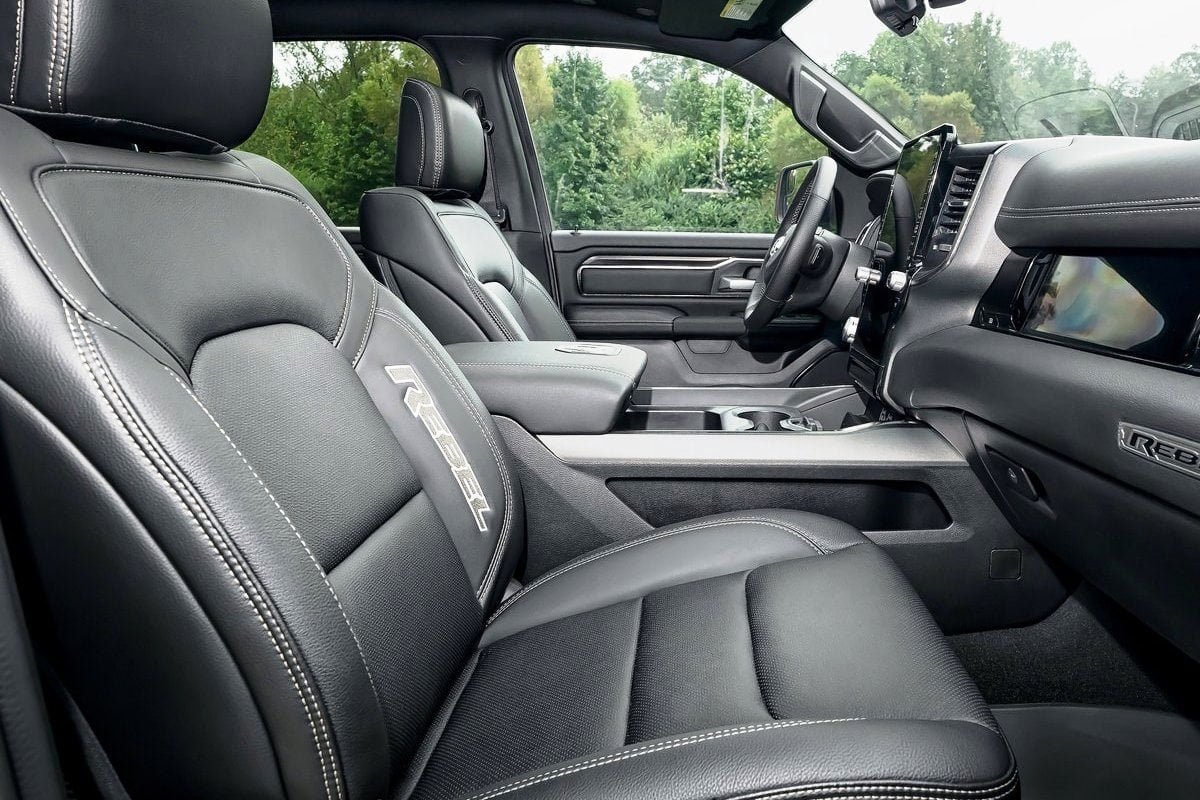 RAM 1500 front seats