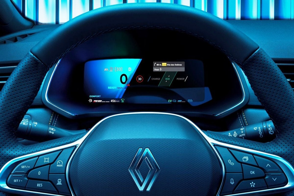 Renault Symbioz inside display