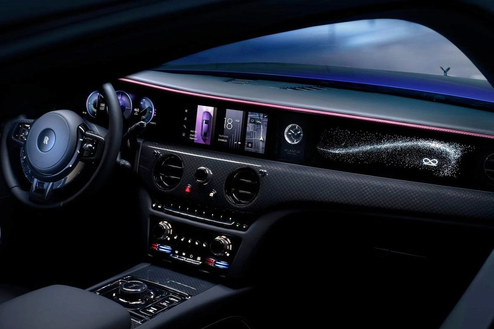 Rolls Royce Specter Black Badge inside