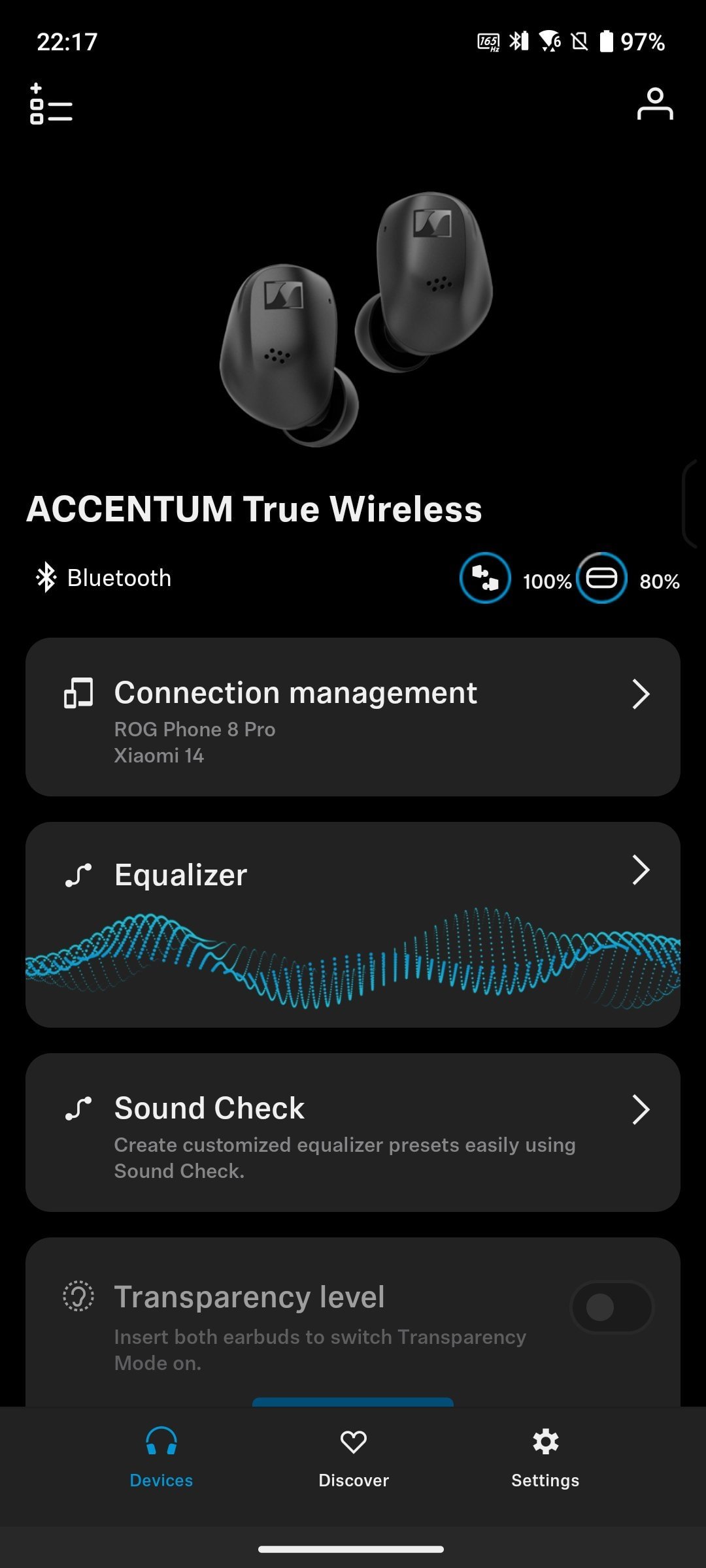 Огляд Sennheiser ACCENTUM True Wireless: функціональність