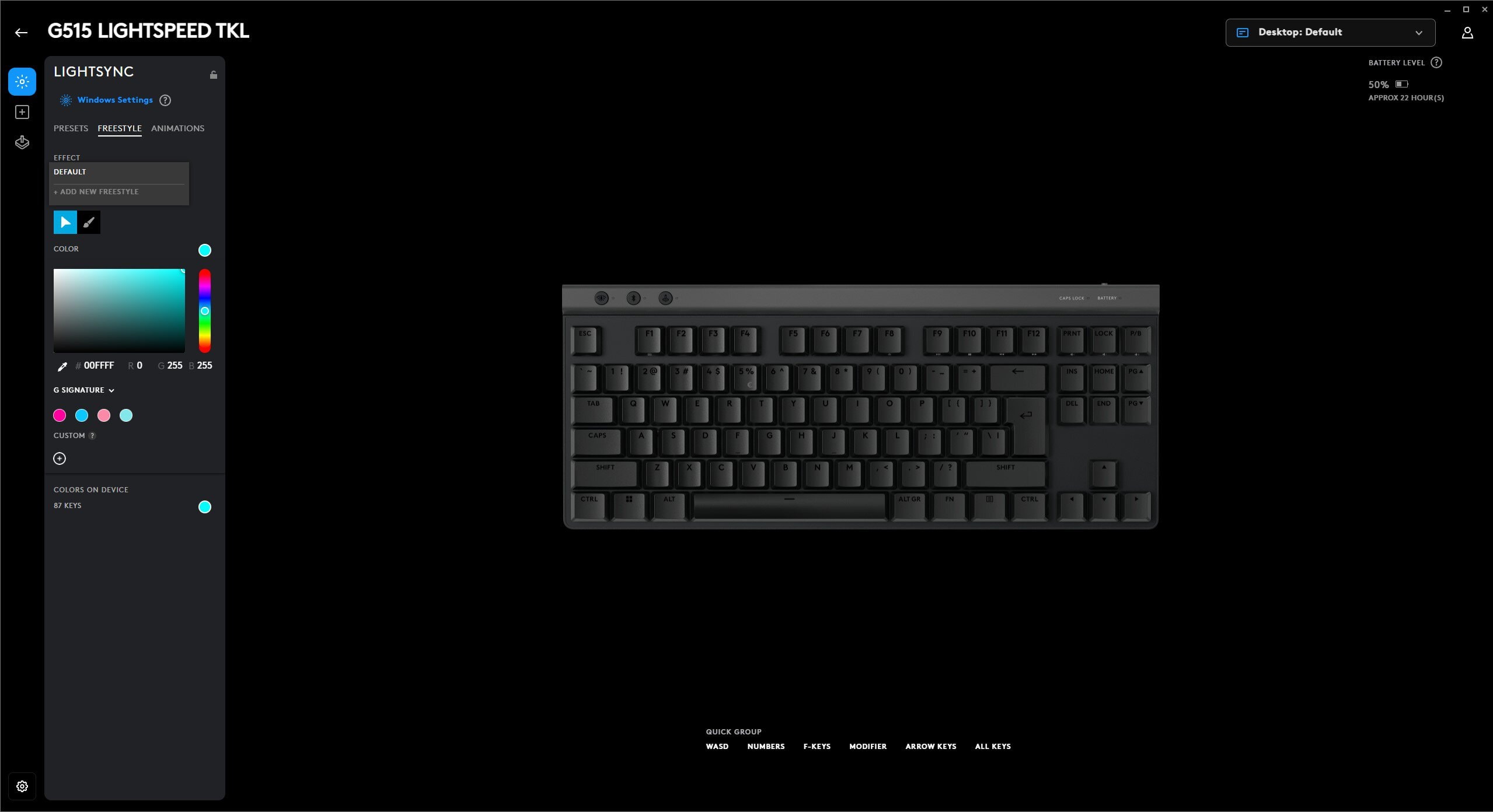 Огляд Logitech G515 Lightspeed TKL: функціональність